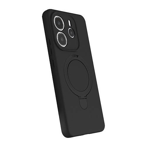 Redmi Note 14 4G Regal Magsafe Standl� Kapak - Siyah