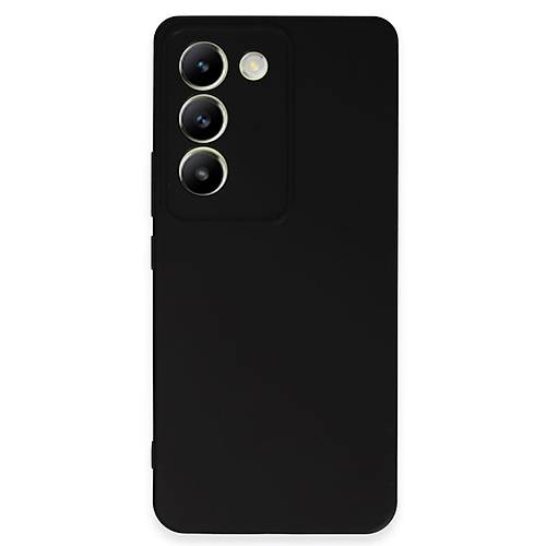 V30 Lite 4G K�l�f First Silikon - Siyah