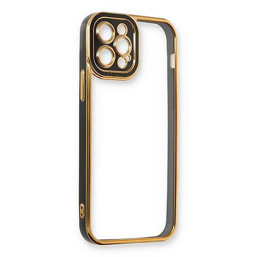 iPhone 12 Pro K�l�f Liva Lens Silikon - Siyah