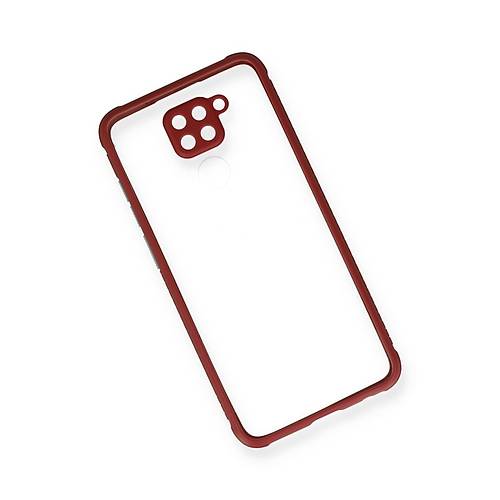 Redmi Note 9 K�l�f Miami �effaf Silikon - Fu�ya