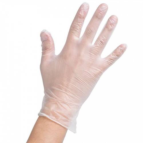 Vinil Pudras�z Muayene Eldiveni - Small 100'l�