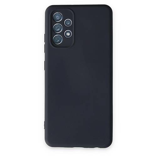 Galaxy A13 4G K�l�f Nano i�i Kadife Silikon - Lacivert