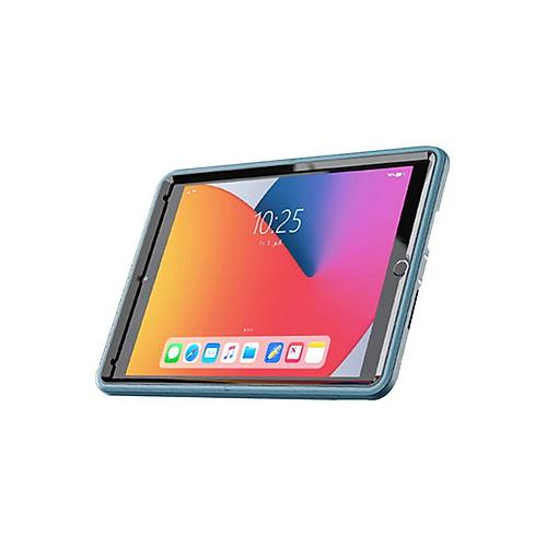 iPad 10.2 (7.nesil) K�l�f Hand Strap Tablet K�l�f� - Turkuaz