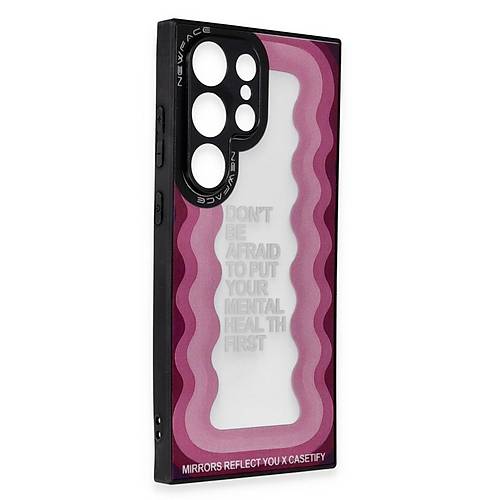 Galaxy S23 Ultra K�l�f Mirror Desenli Kapak - Mirror - 11