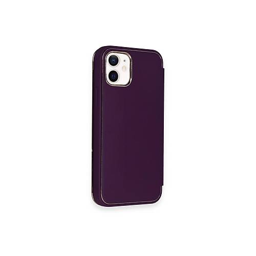 iPhone 12 K�l�f Dolpin Kapakl� - Derin Mor