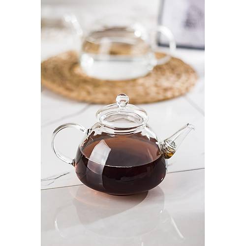 Dore Isaya Dayan�kl� Borosilikat Cam �aydanl�k 750 / 1300 ML