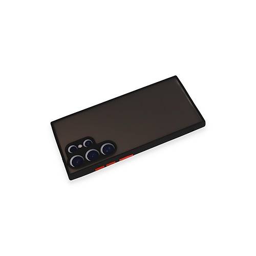 Galaxy S24 Ultra K�l�f Montreal Silikon Kapak - Siyah