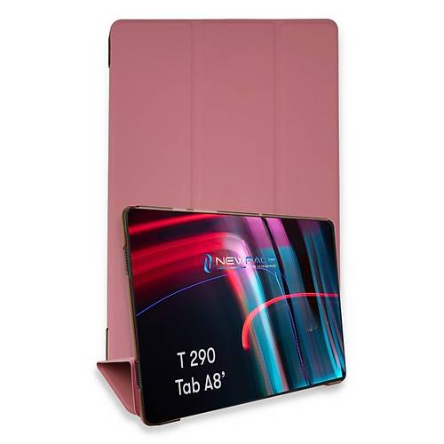 Galaxy T290 Tab A 8 K�l�f Tablet Smart K�l�f - Pembe