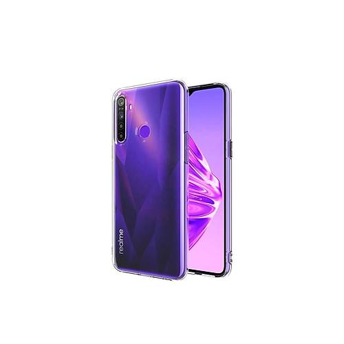 Realme 5i K�l�f L�x �effaf Silikon