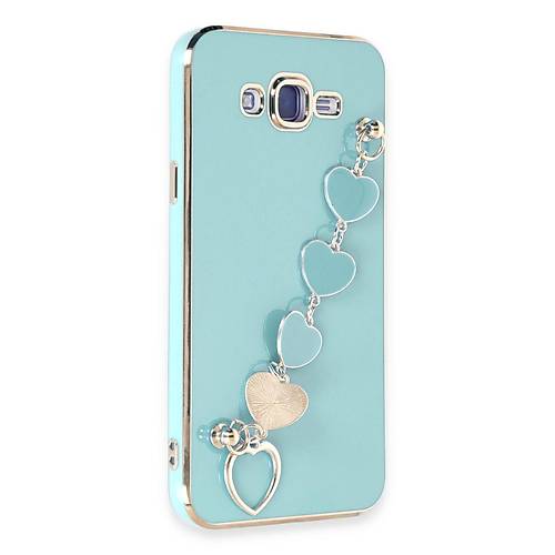 Galaxy J7 K�l�f Esila Silikon - Su Ye�ili