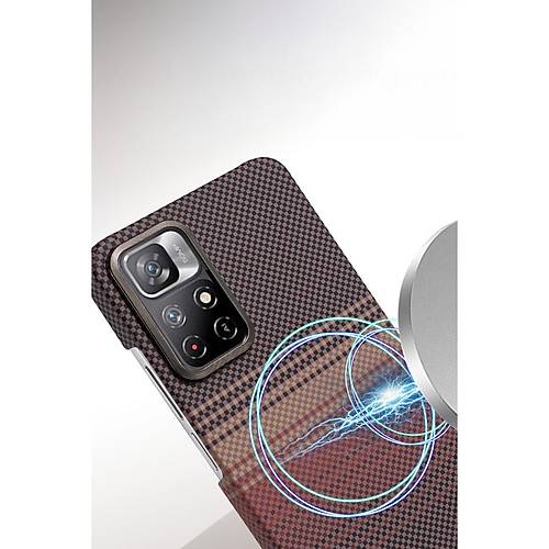 Redmi Note 12 Pro 4G Vega Magsafe Kapak - ��l Titanyum