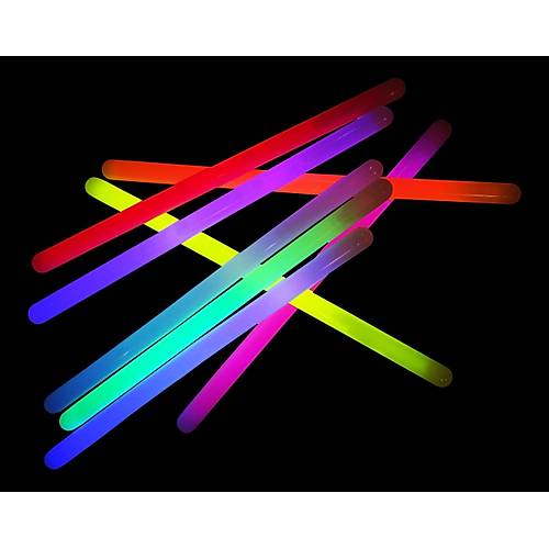 Karanl�kta Parlayan Fosforlu Glow Kal�n �ubuk 30 cm 1 Adet