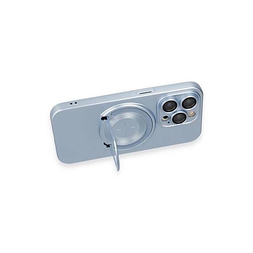 iPhone 14 Pro K�l�f Lukka Magneticsafe Kapak - Sierra Blue
