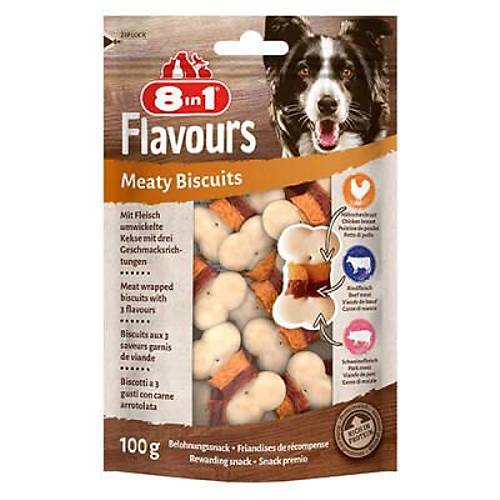 Flavours Meaty Biscuits K�t�r K�pek �d�l� 100 Gr