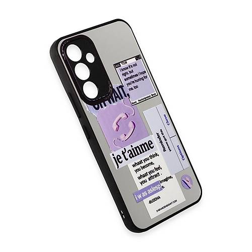 Galaxy A54 5G K�l�f Mirror Desenli Kapak - Mirror - 4