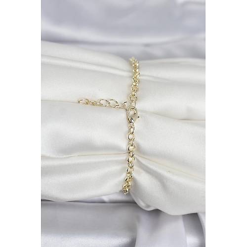Pirin� Gold Renk Nazar Model Kad�n Bileklik