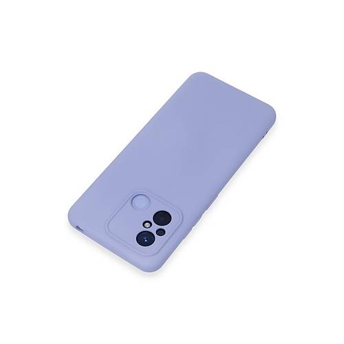 Redmi 12C K�l�f Nano i�i Kadife Silikon - Lila