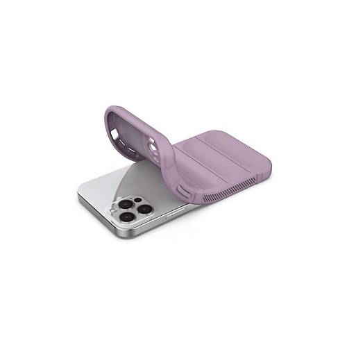 iPhone 12 Pro K�l�f Optimum Silikon - Mor