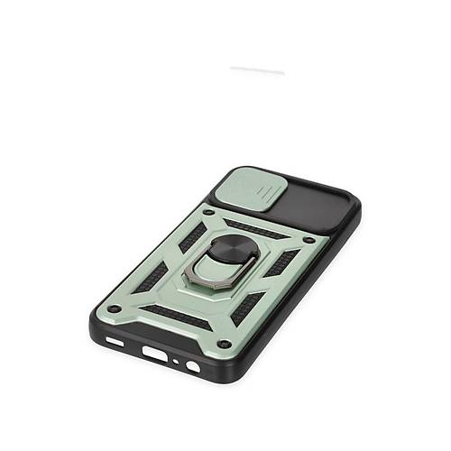 Galaxy A03 K�l�f Pars Lens Y�z�kl� Silikon - Ye�il