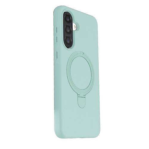 Galaxy A37 5G Regal Magsafe Standl� Kapak - Su Ye�ili
