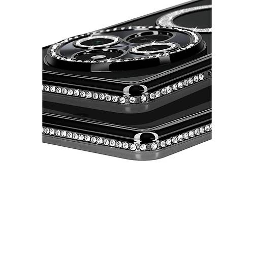 Redmi 14C Joke Simli Magneticsafe K�l�f - Siyah