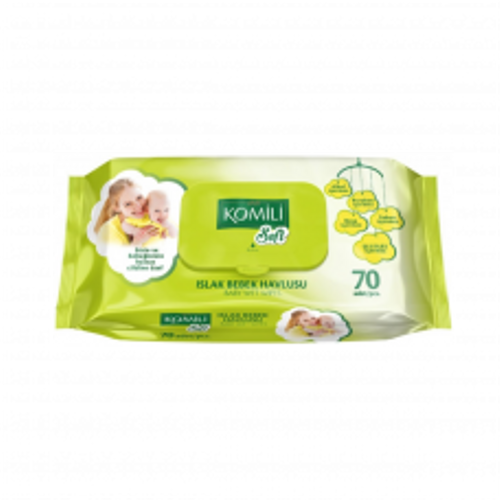 Soft Islak Bebek Havlusu 70 Adet