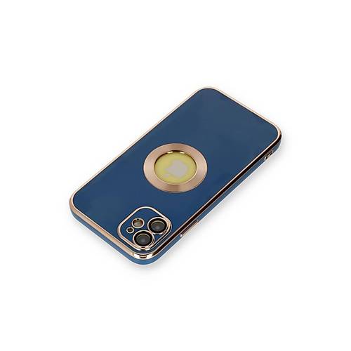 iPhone 12 K�l�f Store Silikon - Mavi