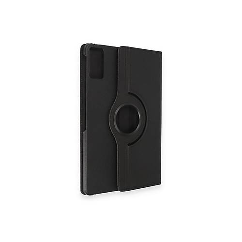 Redmi Pad SE 4G K�l�f 360 Tablet Deri K�l�f - Siyah