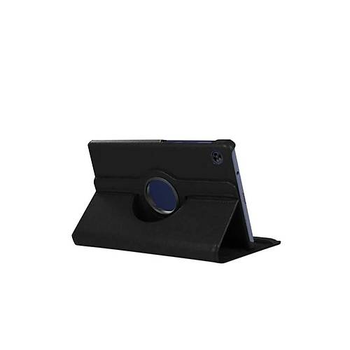 Galaxy Tab A11 360 Tablet Deri K�l�f - Siyah
