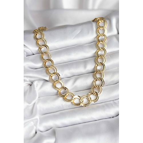 14K Gold Renk Kaplama Samanyolu Model CM Kad�n Kolye