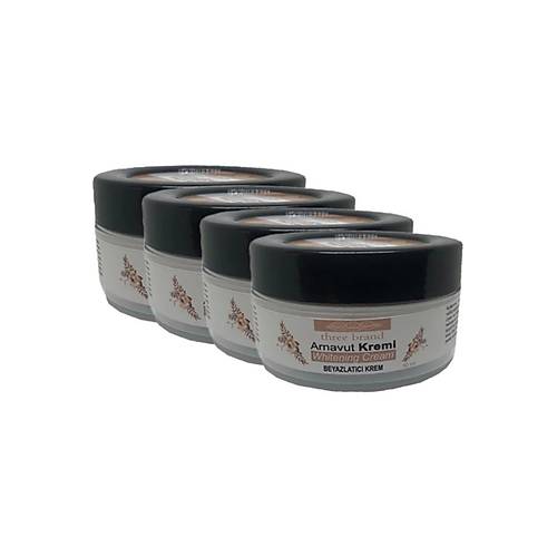 Three Brand 4l� Adet Arnavut Kremi Whitens Cream T�mb�lge Akl�k Kremi 50 ml