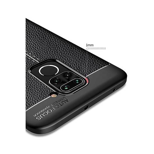 Redmi Note 9 K�l�f Auto Focus Kapak - Lacivert