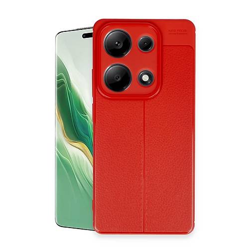 Redmi Note 13 Pro 4G K�l�f Auto Focus Kapak - K�rm�z�