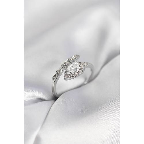 Y�lan Model G�m�� Renk Zirkon Ta�l� Kad�n Y�z�k