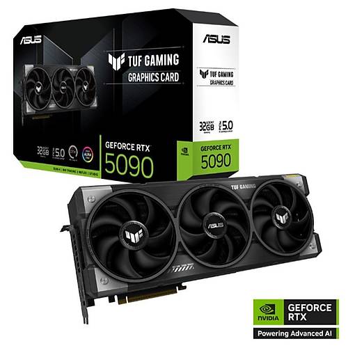 ASUS GEFORCE TUF-RTX5090-32G-GAMING 32GB GDDR7 512BIT 2XHDMI 3XDP EKRAN KARTI