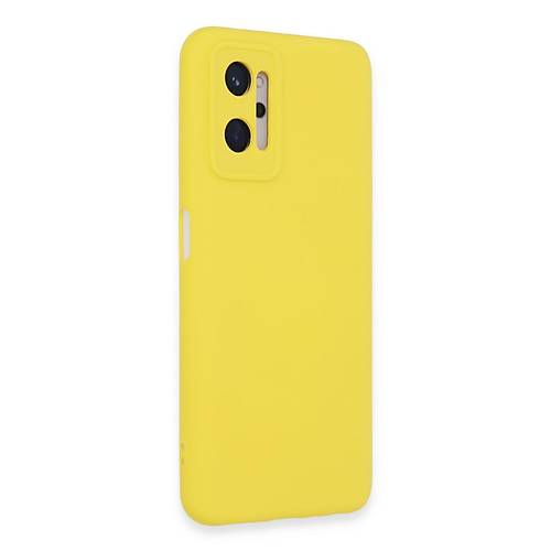 Realme 9i 4G K�l�f Nano i�i Kadife Silikon - Sar�