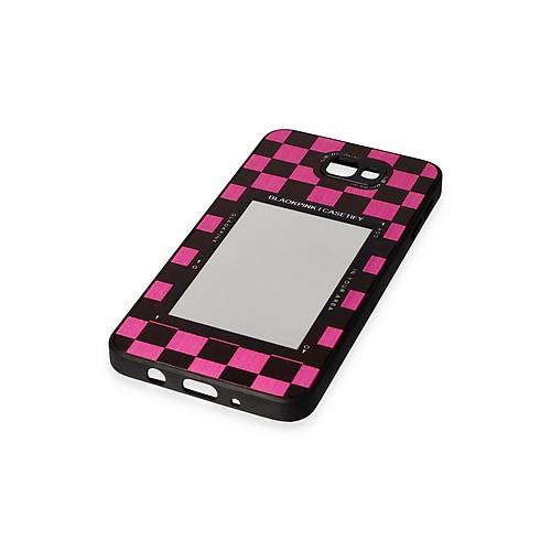 Galaxy J7 Prime K�l�f Mirror Desenli Kapak - Mirror - 8