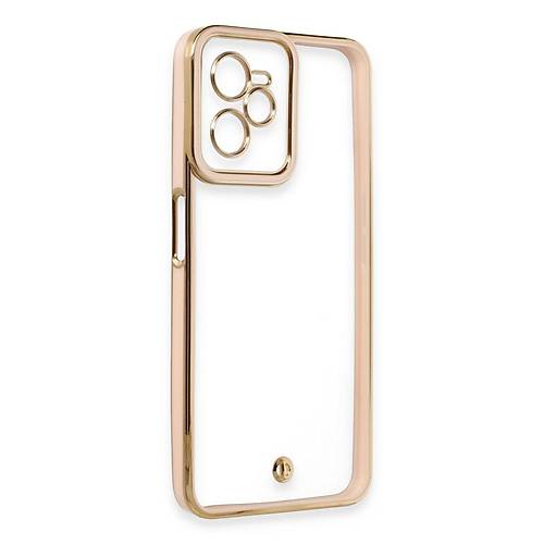 Realme C35 K�l�f Liva Lens Silikon - Pudra