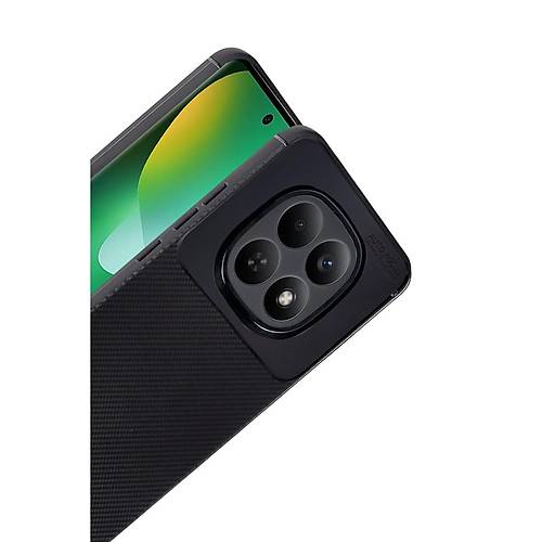 Redmi Note 15 Pro Plus 5G Auto Focus Karbon Kapak - Siyah