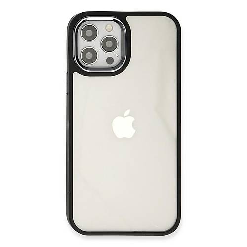 iPhone 12 Pro Max K�l�f Dora Kapak - Siyah