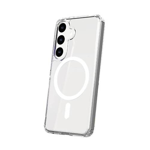 Galaxy S24 K�l�f Magneticsafe �effaf Silikon - �effaf