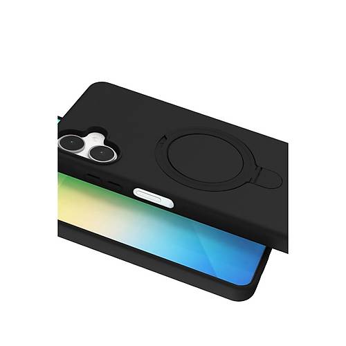 Galaxy A06 Regal Magsafe Standl� Kapak - Siyah