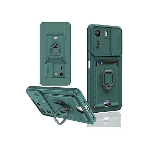 Redmi 13C K�l�f Zuma Kartvizitli Y�z�kl� Silikon - Ye�il