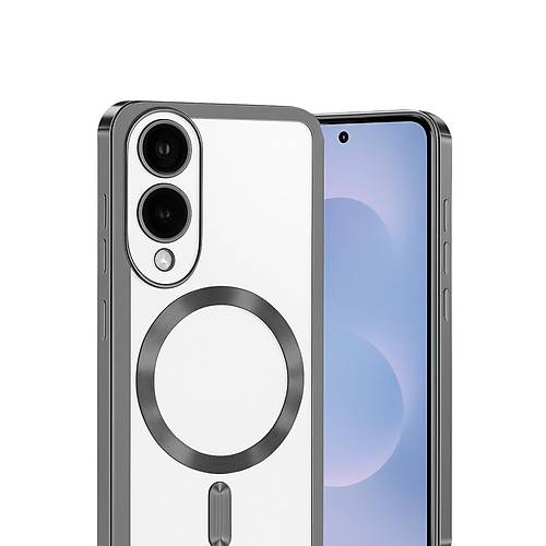 Galaxy S25 Edge Kross Magneticsafe Kapak - Titan Gri