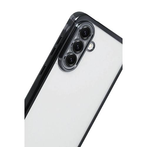 Galaxy A17 5G Razer Lensli Silikon - Siyah