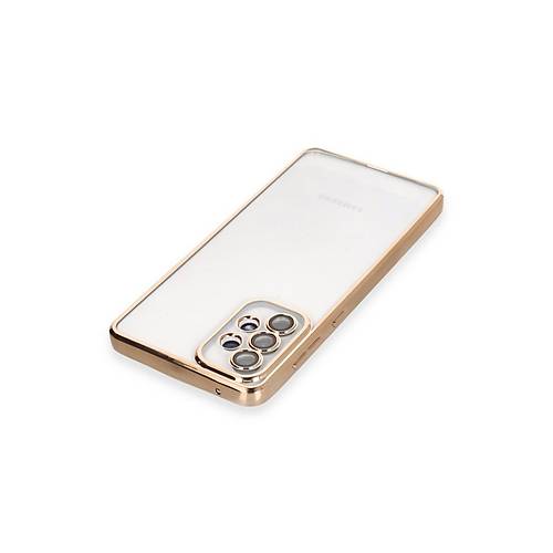 Galaxy A73 5G K�l�f Razer Lensli Silikon - Gold