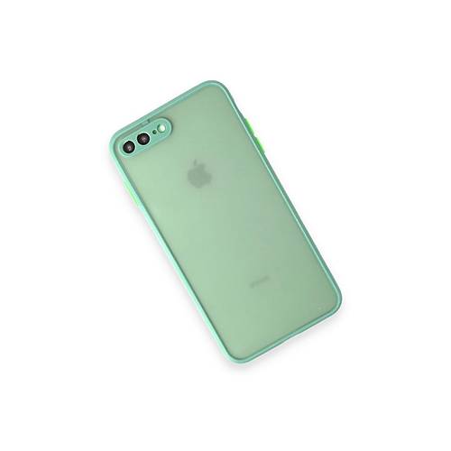 iPhone 7 Plus K�l�f Montreal Silikon Kapak - Turkuaz