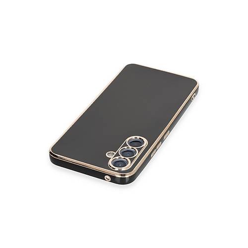 Galaxy A54 5G K�l�f Volet Silikon - Siyah