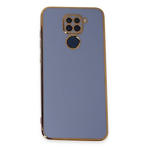 Redmi Note 9 K�l�f Volet Silikon - Mavi