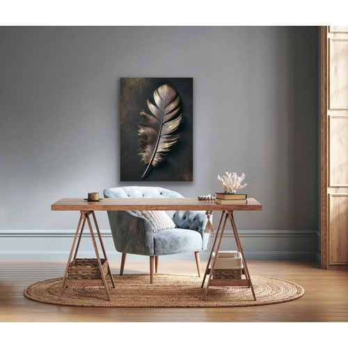 Bronz T�y Kanvas Tablo 70x100cm